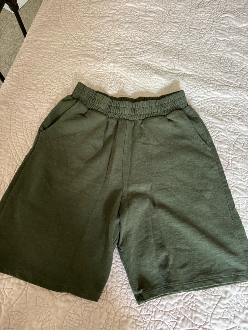 TEZENIS Olive Green Elastic Waist Shorts
